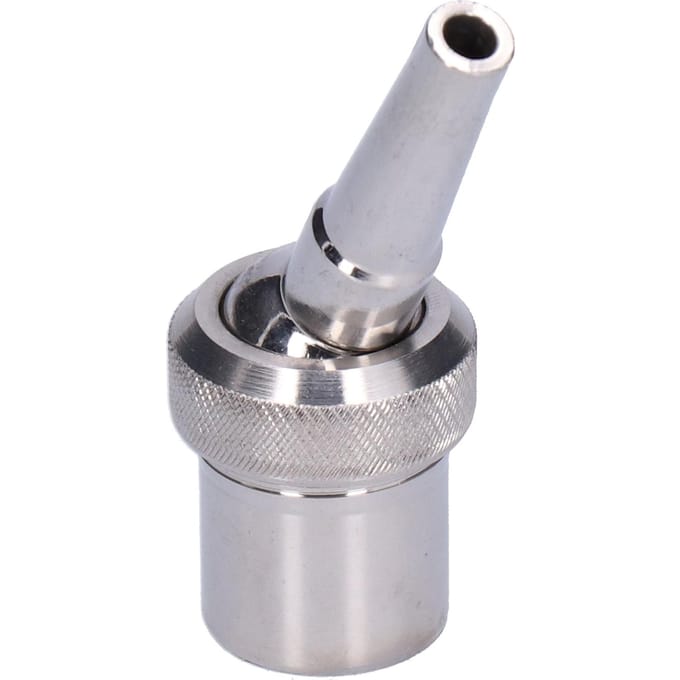 Fonteinsproeier G1/2 20mm Binnendraad Verstelbare Richting Vijver Water Sproeikop gray