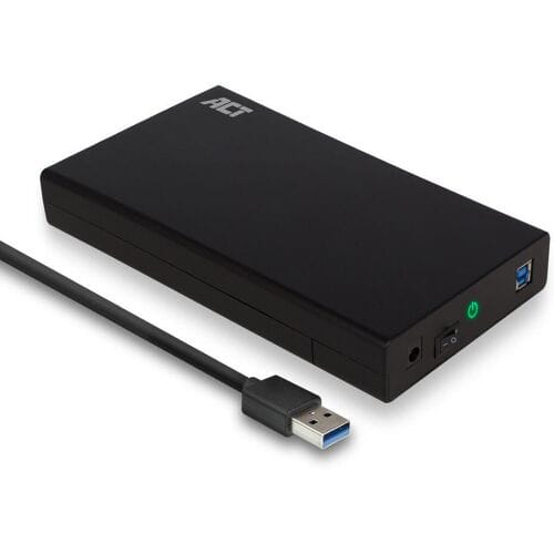 ACT 3,5" SATA harde schijf behuizing, schroefloos, USB 3.2 Gen1 AC1405