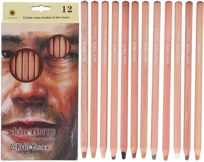 Dailygoods- Pastelpotlood - Tekenpotloden - Niet giftig - Duurzaam
