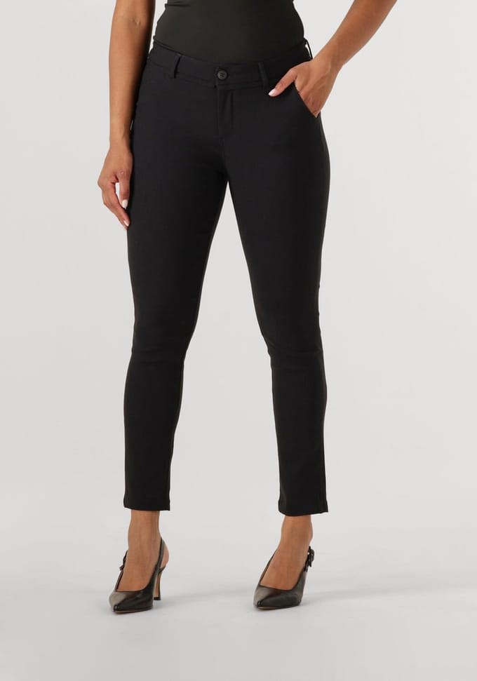 Minus Carma Pants 7/8 Broeken Dames - Zwart - Maat 42