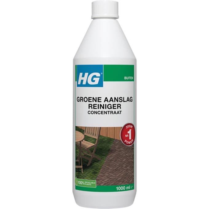 HG groene aanslagreiniger concentraat 1L