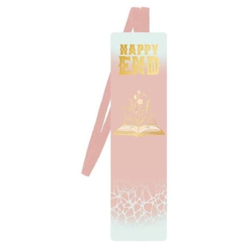 Libri_x boekenlegger met elastiek - happy end