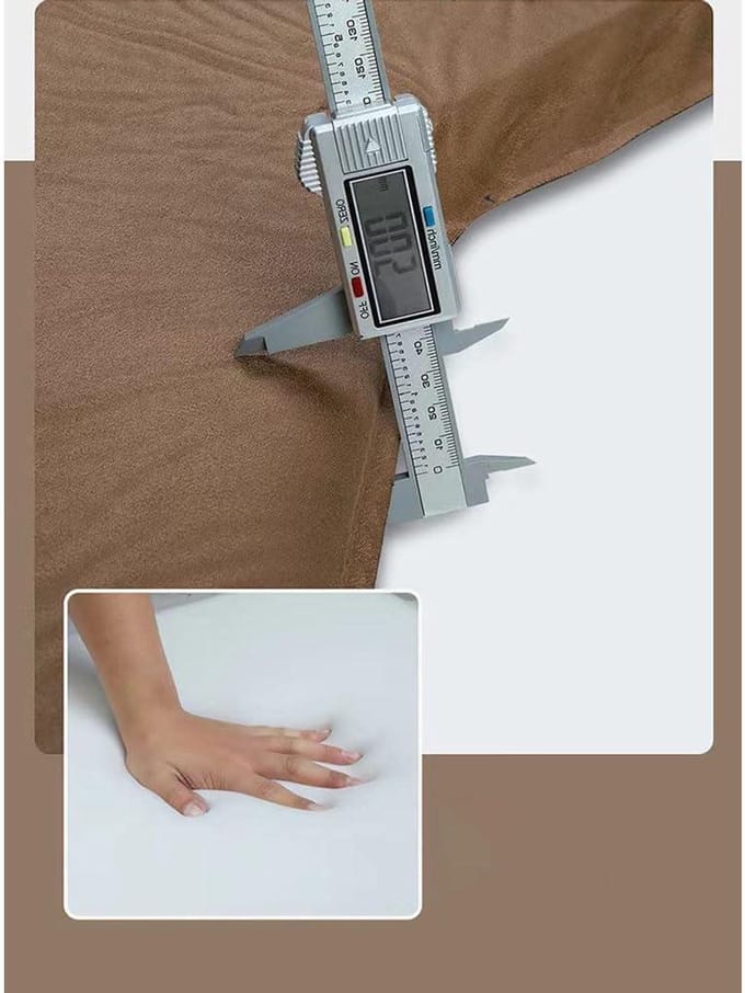 Opblaasbaar Auto Luchtbed - Reiskussen Matras - Comfortabel Reizen - Ergonomisch Ontwerp - 1 kg - Grijs