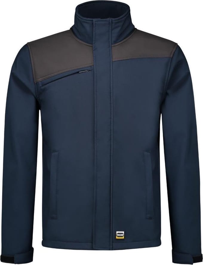 Tricorp Softshell Bicolor Naden 402021 - Mannen - Ink/Donkergrijs - M