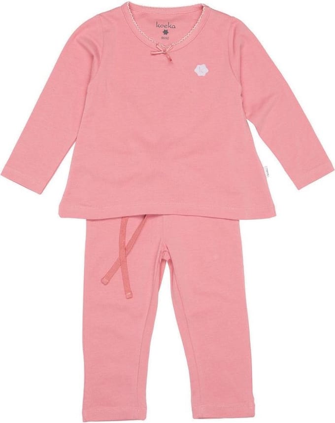 Koeka - Cloud pyjama (girls) - Blush pink - 86