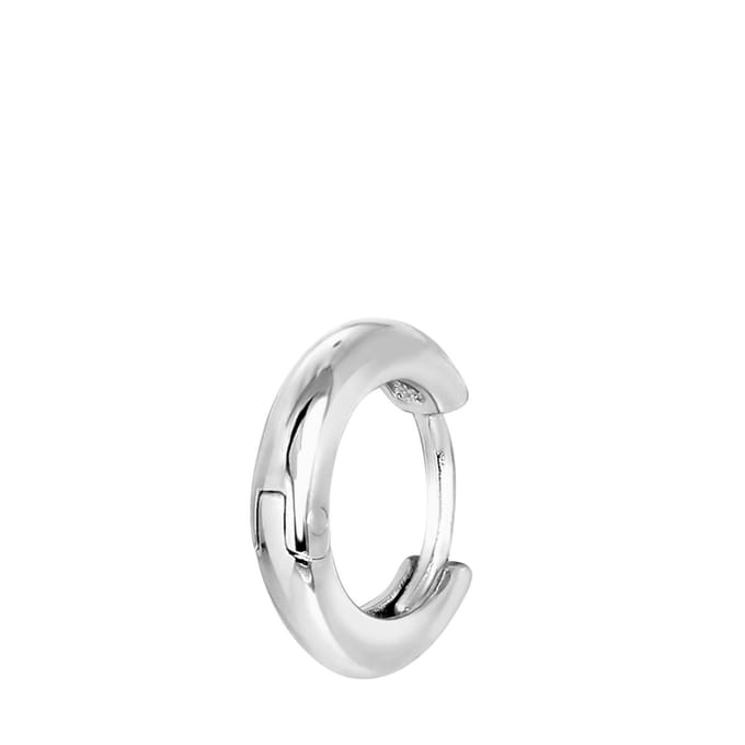 Lucardi Dames Helixpiercing 2mm - Piercing - Cadeau - Echt Zilver - Zilverkleurig