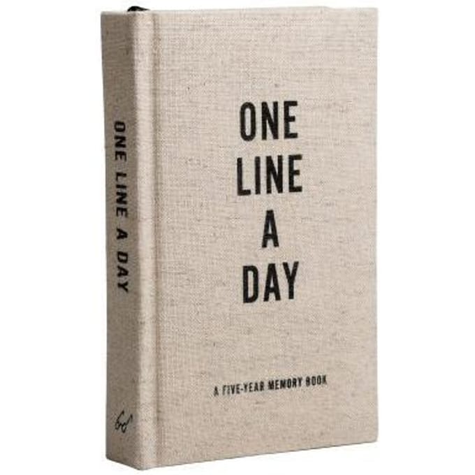Canvas One Line a Day - Dagboek voor 5 jaar - A Five-Year Memory Book