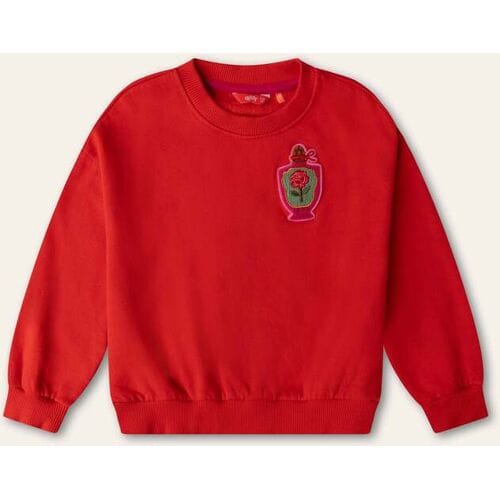 Oilily Hoki Sweater- maat110/5yr Rood
