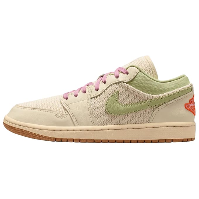 Dames Air Jordan 1 Low SE 'Sail Olive Aura Pearl White' 39 beige