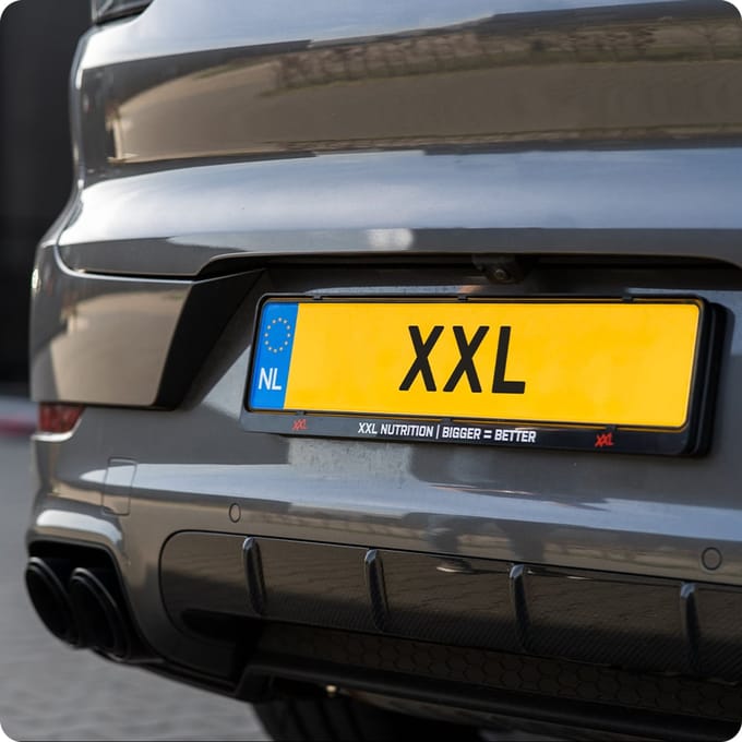 XXL Nutrition Kentekenplaathouder  1 Stuk