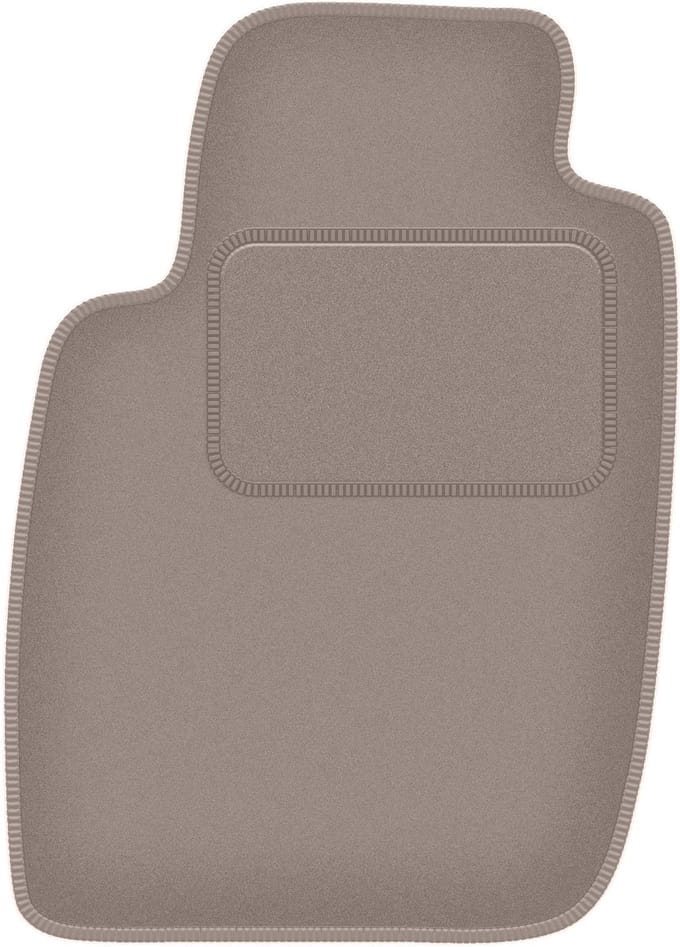 Beige bestuurdersmat voor: Toyota Starlet P9 hatchback (1996-1999)