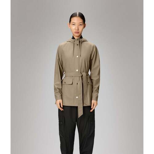 Mantel Rains Curve Jacket Beige