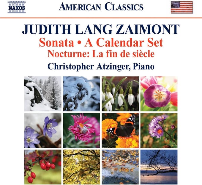 Christopher Atzinger - Zaimont: Sonata | A Calendar Set | Nocturne: La Fin De Siècle (CD)