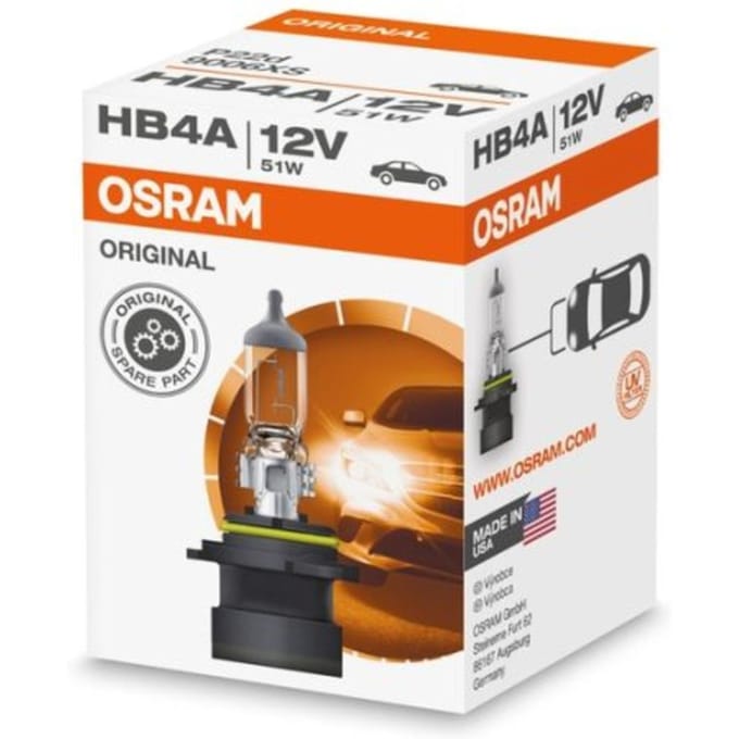 Ams-Osram Lamp Halogeen OSRAM HB4A Standard 12V, 51W