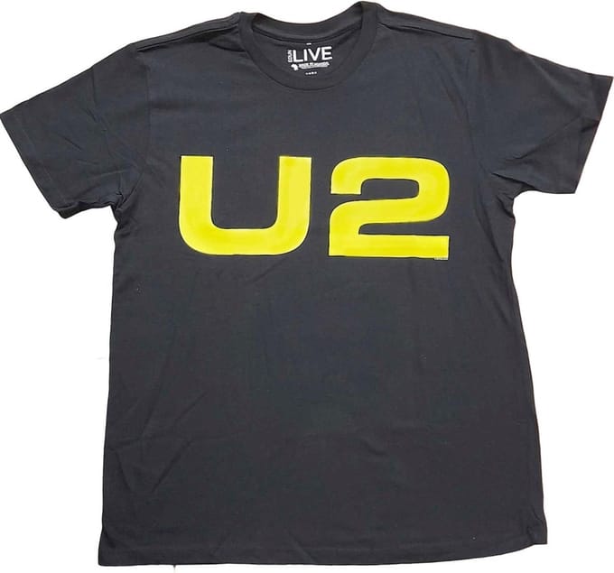 U2 - Logo 2018 Heren T-shirt - S - Zwart