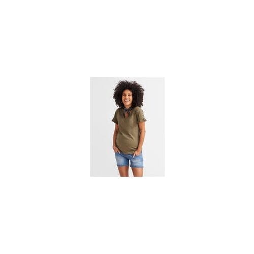 Prénatal zwangerschapsshirt Darkgreen M Dames
