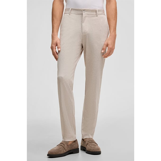 slim fit pantalon van viscosemix model 'TIUS2'