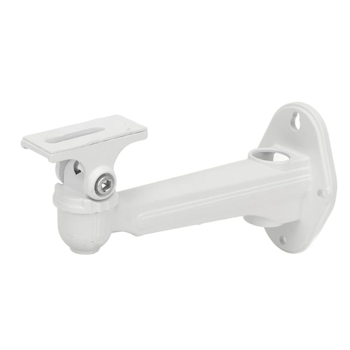 Support de Surveillance Alliage d'Aluminium Réglage à 180 Degrés Caméra de Montage Mural/Plafond Intérieur Extérieur white