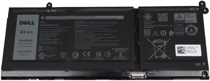 Dell CPL-927N5 Batterij - 41Wh - (3 cellen)