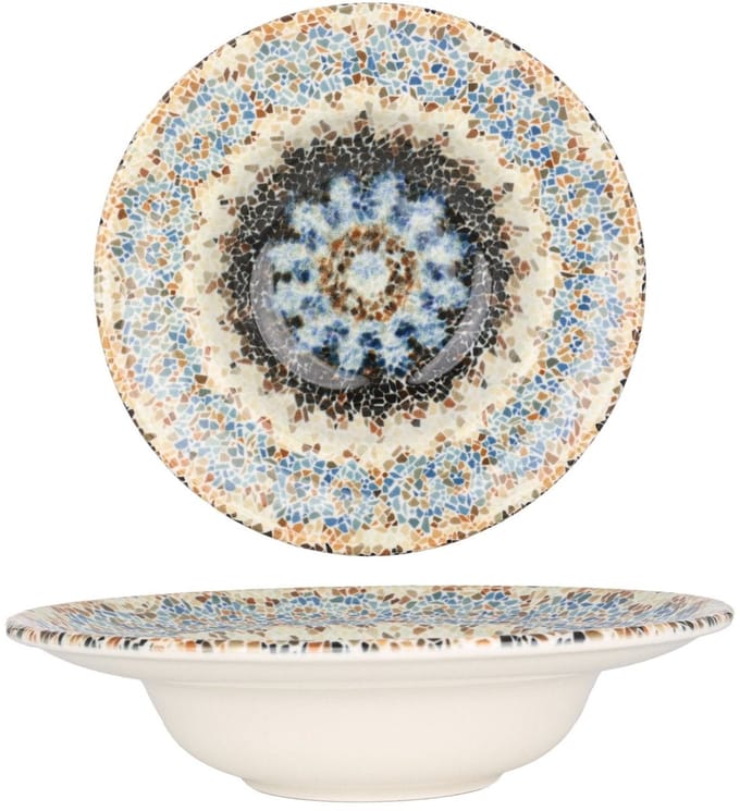 By Bone Pastabord - Armonia - Porselein - 25 cm (400cc) - set van 2