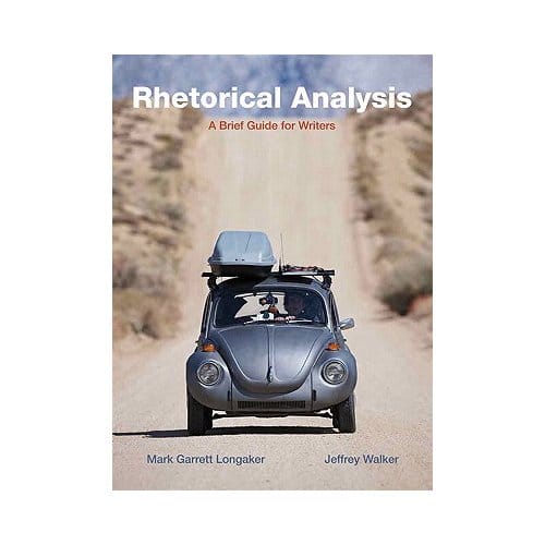 Rhetorical Analysis - Mark Garrett Longaker