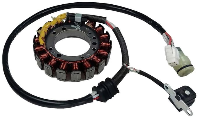 Mitsubishi Yamaha Yfm 660 2002-2006 Stator Zilver