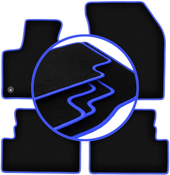 CARLUX-BLUE automatten voor: Peugeot 3008 II crossover (2016-)