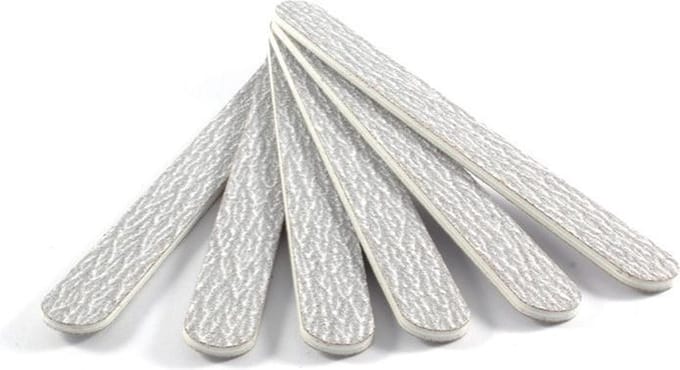 Zebra Vijlen Pak 50 stuks: RECHT 100/180 grit High Quality