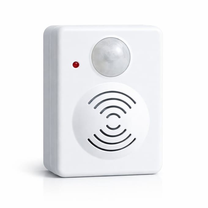 Bewegingsmelder- mini- sensor- hoorbare waarschuwing