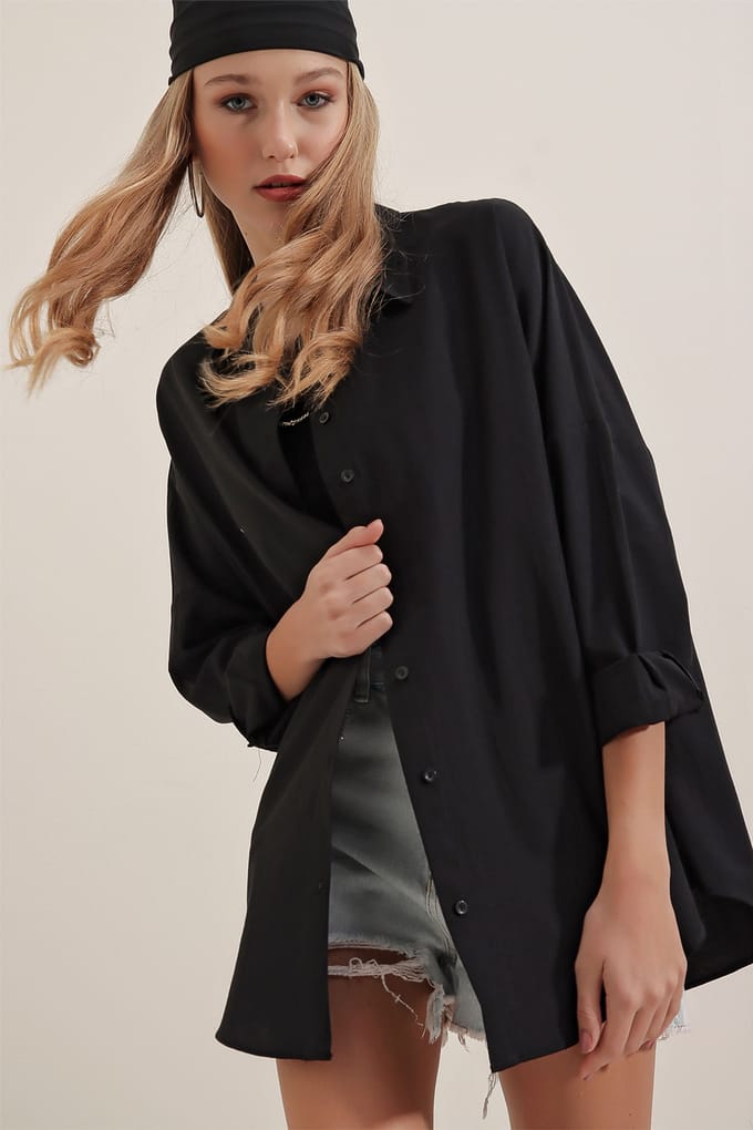 Oversized Poplin 2-Pack Shirt
