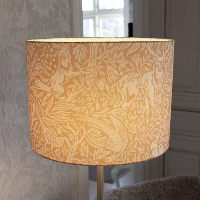 PR Home Vloerlamp Amy, geel/grijs, hoogte 150 cm, textiel, E27