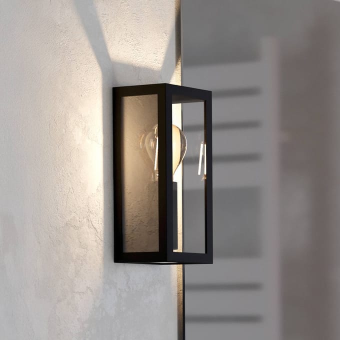 EGLO Amezola - Wandlamp - E27 - 26 cm - Zwart