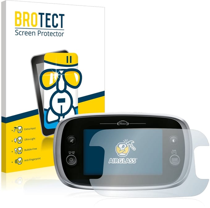 Screenprotector voor Fiat 500X Uconnect 7" Beschermglas transparant