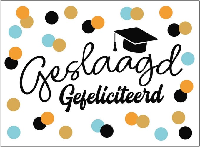 Kaart - Artige - Eyecandy - Geslaagd, gefeliciteerd - EC38- G