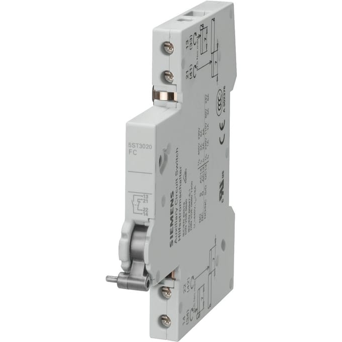 Siemens 5ST3020 Hulp Fout Signaal Contact NO/NC - 5ST3020