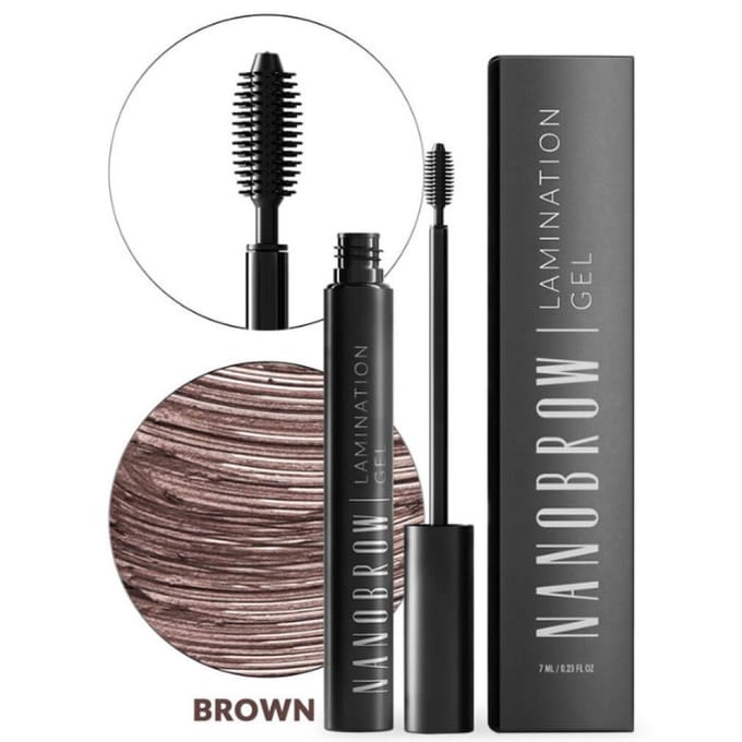 Nanobrow Lamination Gel | Brown | Wenkbrauwgel 7 ml