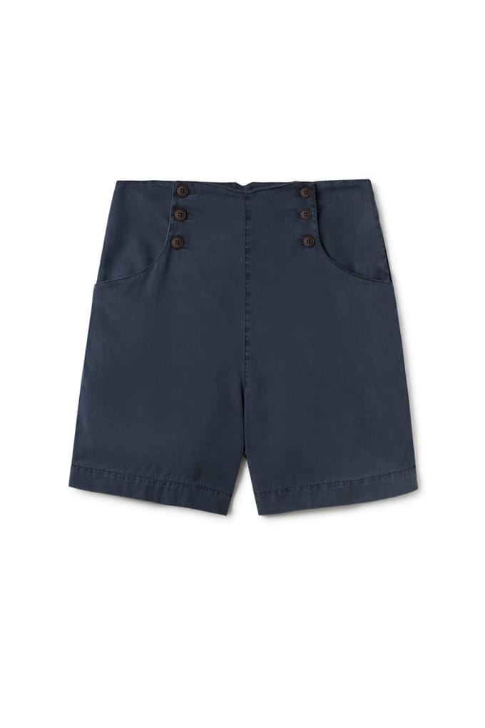 TWOTHIRDS Griffith Shorts Navy Größe: 34 | Kurze Sporthosen Outlet | Damen | Blau