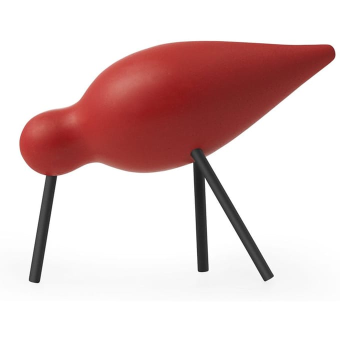 Normann Copenhagen Shorebird Vogel Decoratie Medium Red