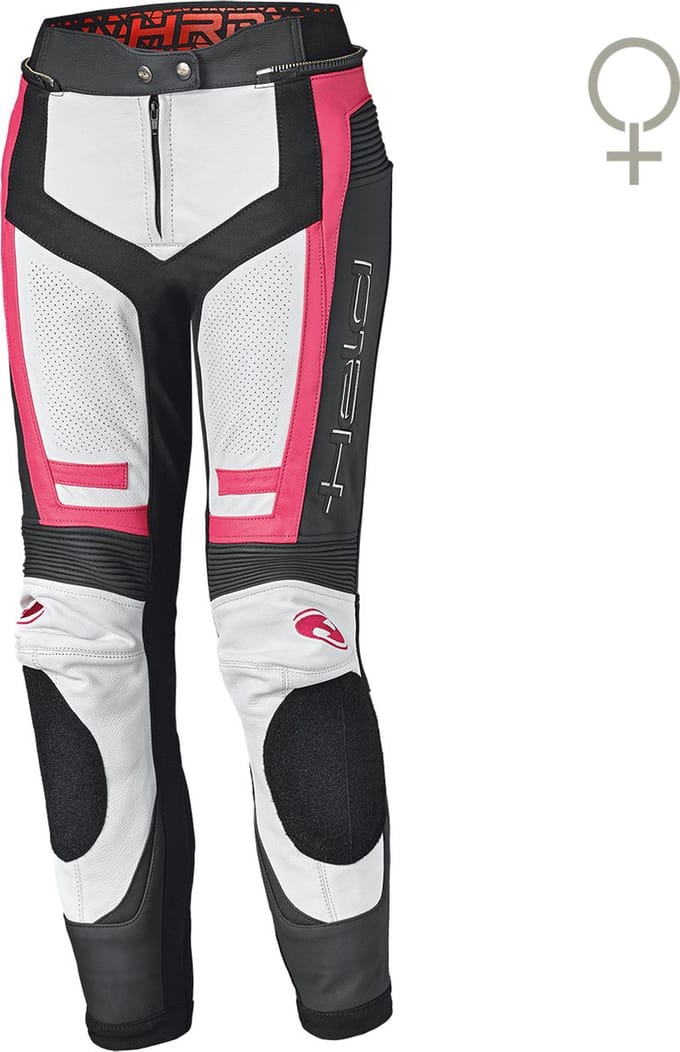 HELD ROCKET 3.0 Combi Motorbroek Sport Wit-Roze 40