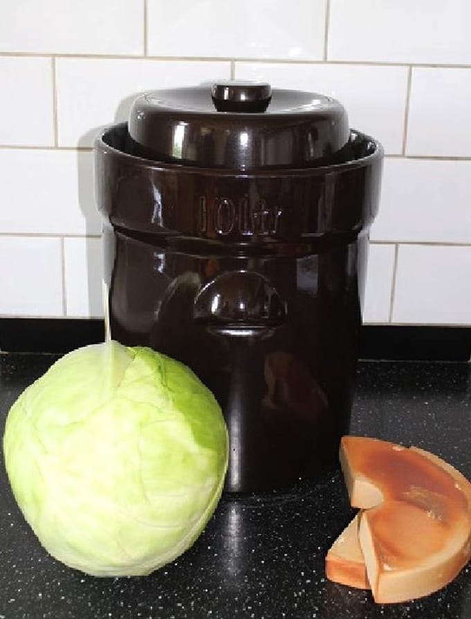 Startpakket zuurkool 10 liter (Bruin-Modern)