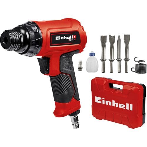 Einhell Pneumatische Hakbeitel TC-PC 45 - 1.2 J - Incl. 4-delige beitelset (120 mm)