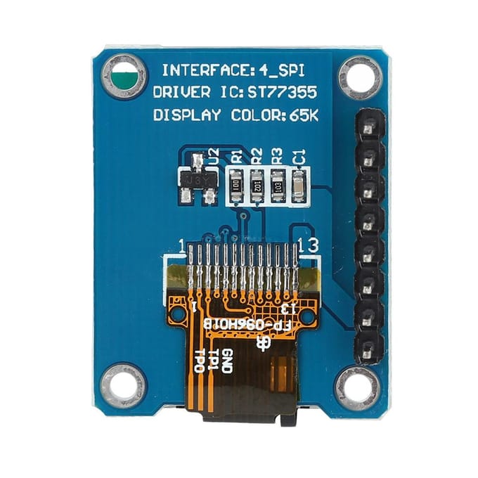 0,96 Inch HD IPS Kleuren LCD Display Module 80x160 3,3V SPI ST7735 voor Arduino