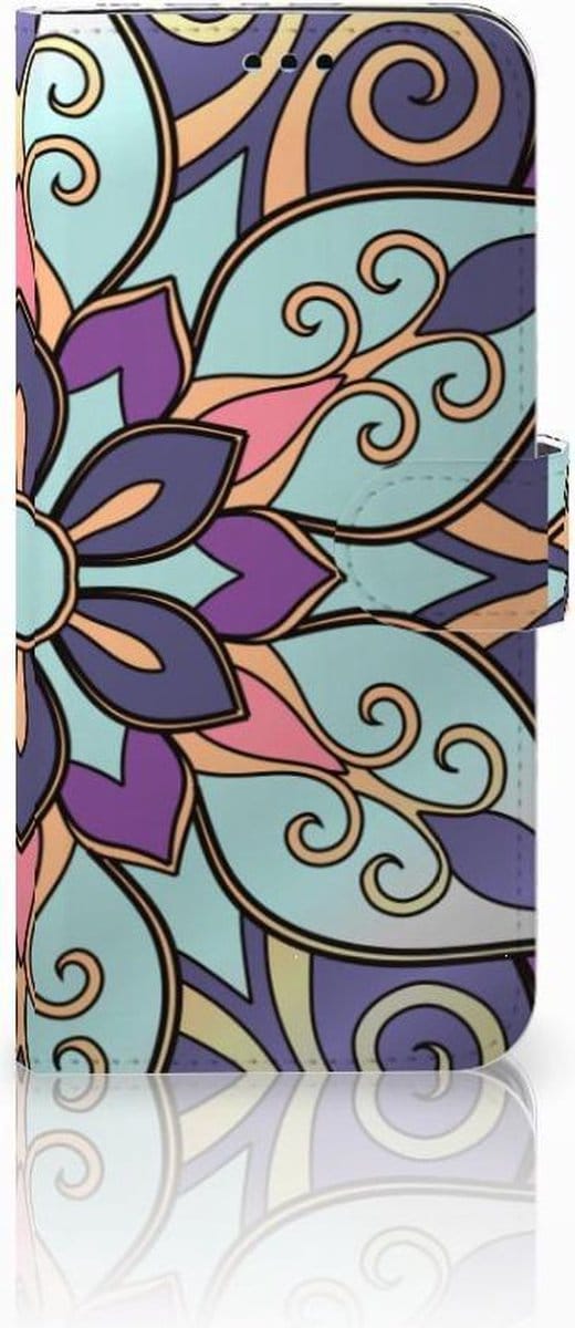 Samsung Galaxy S9 Plus Hoesje Purple Flower