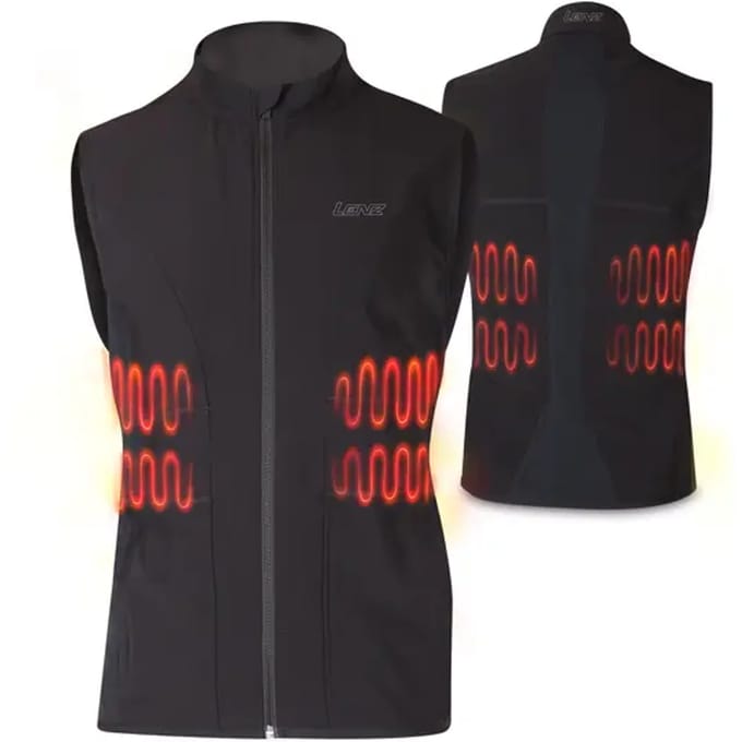 Lenz Verwarmde Bodywarmer Bluetooth 1.0 Vrouwen - M - Zwart (excl. accu's)