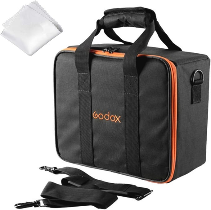 Draagtas voor AD600 en AD600 Pro - Handheld Beschermcase in Zwart