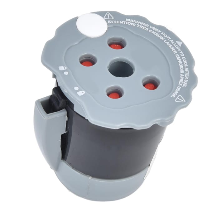 Koffiefilter Universeel Herbruikbaar ABS Roestvrij Staal Multi Stream Technologie voor Capsulekoffie gray