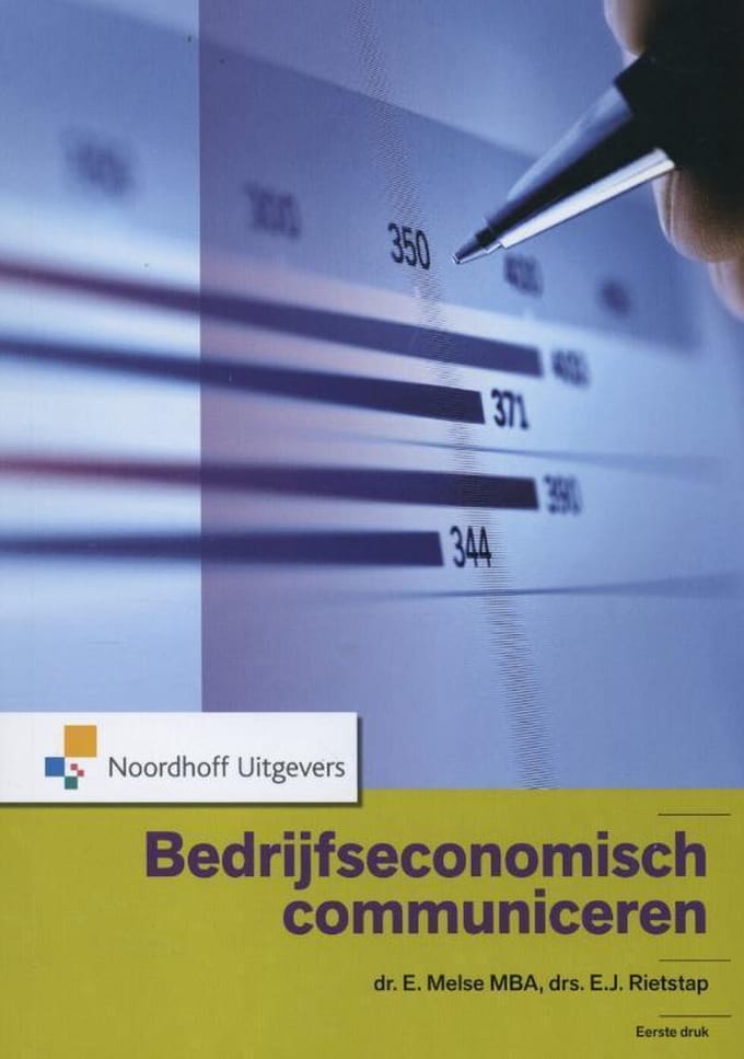 Bedrijfseconomisch Communiceren - Eric Melse