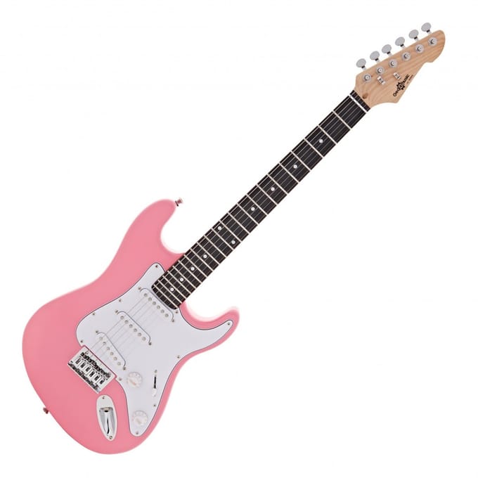 3/4 LA Elektrische Gitaar van Gear4music, Roze