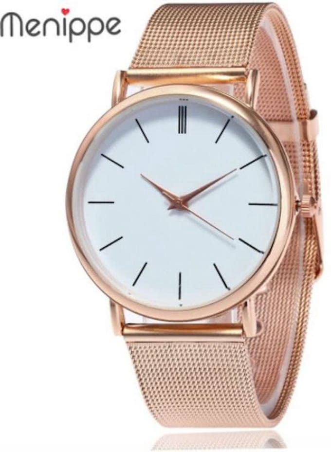 Menippe - Rose-Goud/Wit