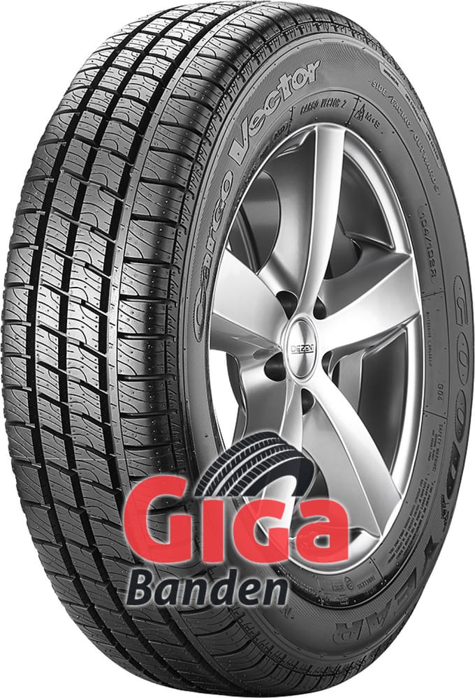 Goodyear Cargo Vector 2 ( 215/60 R17C 109/107T 8PR Dubbel merk 104H, EVR )